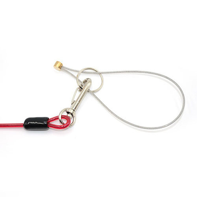Fashion Merah Plastik Wire Coil Alat Lanyard Protection Jatuh Kerja Udara Alat tangan